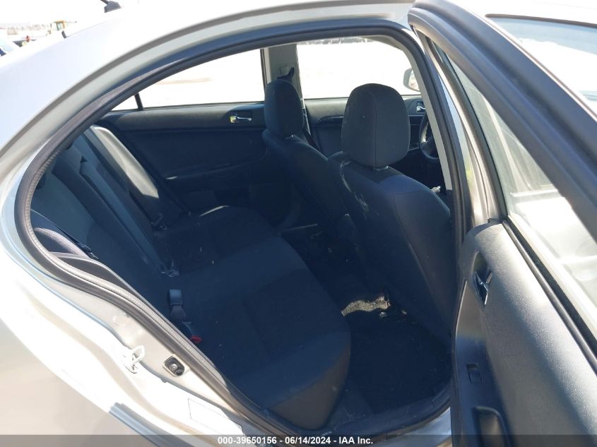 2016 Mitsubishi Lancer Es VIN: JA32U2FU2GU005690 Lot: 39650156