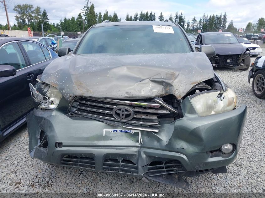 2008 Toyota Highlander Sport VIN: JTEDS43A482045526 Lot: 39650157