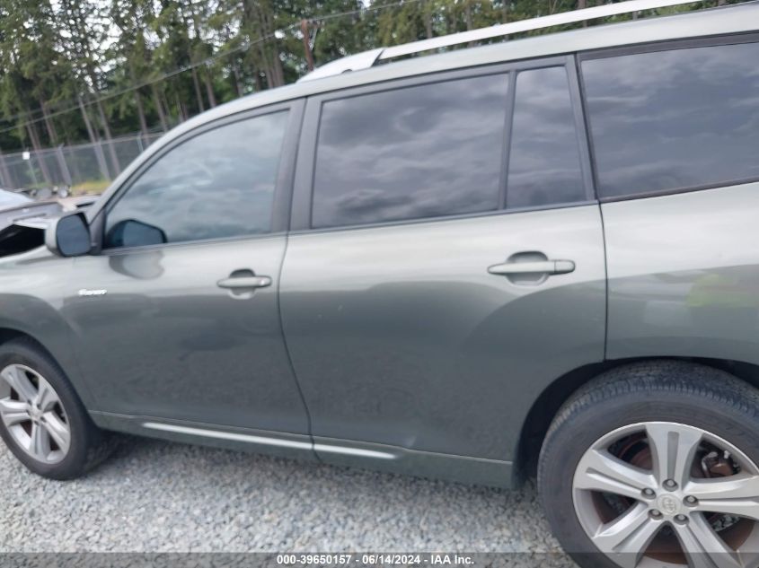 2008 Toyota Highlander Sport VIN: JTEDS43A482045526 Lot: 39650157