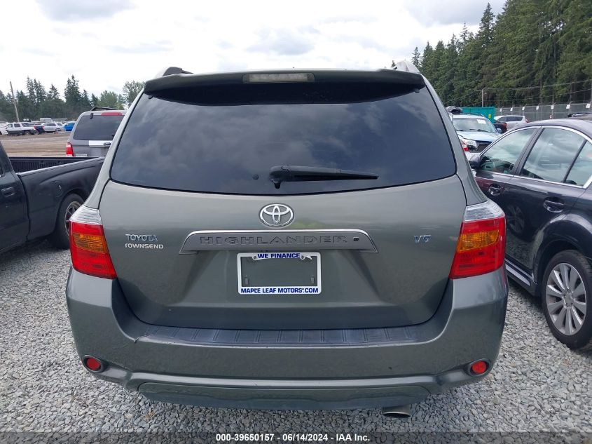 2008 Toyota Highlander Sport VIN: JTEDS43A482045526 Lot: 39650157
