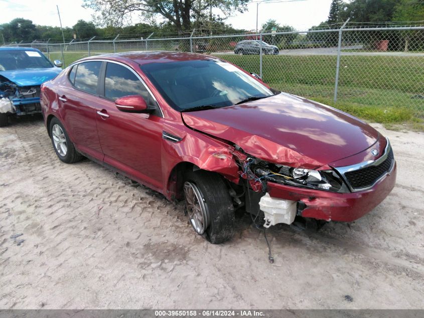 2013 Kia Optima Lx VIN: 5XXGM4A72DG240841 Lot: 39650158