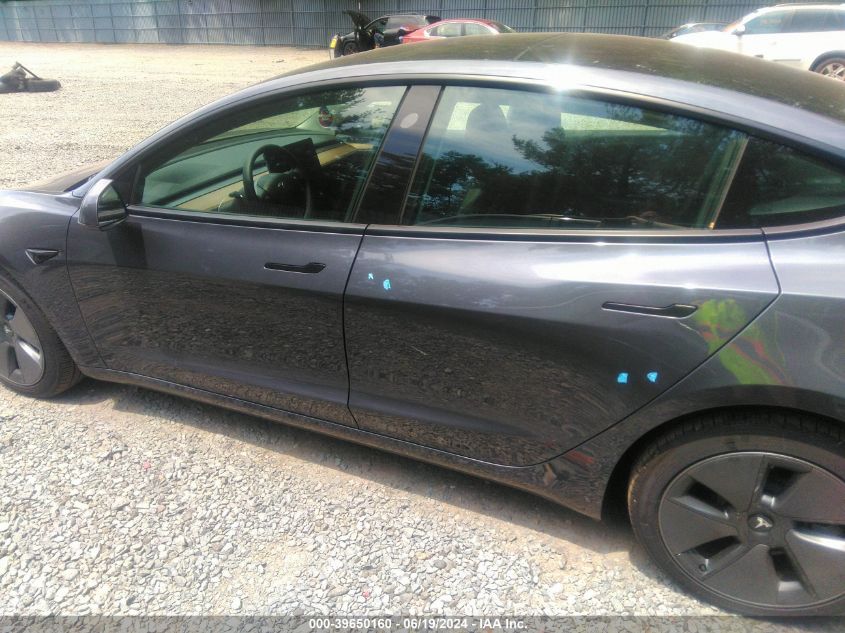 2023 Tesla Model 3 Long Range Dual Motor All-Wheel Drive VIN: 5YJ3E1EB2PF633240 Lot: 39650160