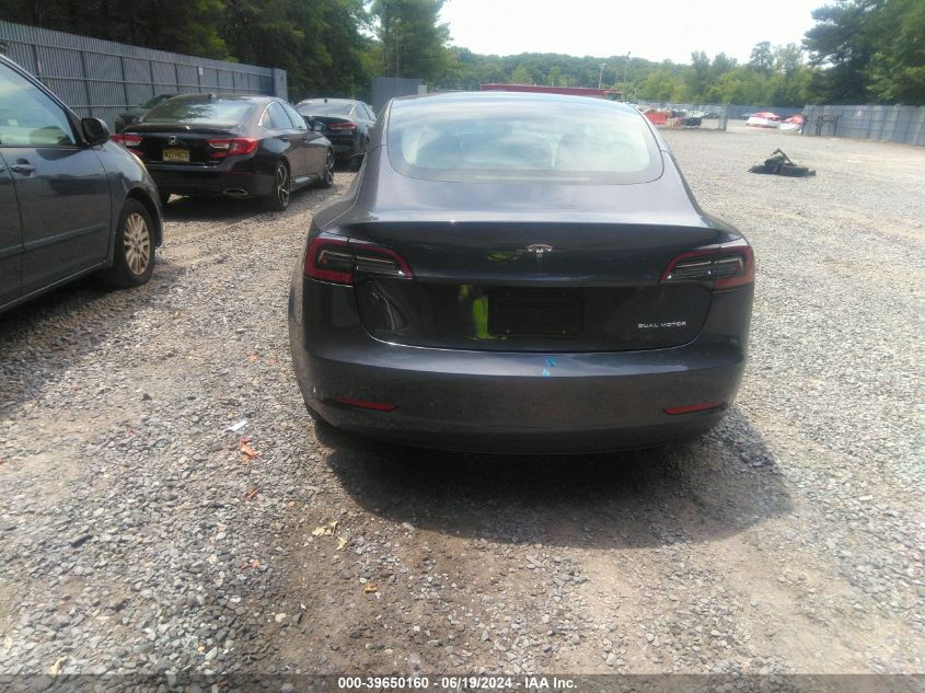 2023 Tesla Model 3 Long Range Dual Motor All-Wheel Drive VIN: 5YJ3E1EB2PF633240 Lot: 39650160