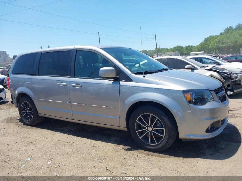 2016 Dodge Grand Caravan Sxt VIN: 2C4RDGCG2GR372033 Lot: 39650167