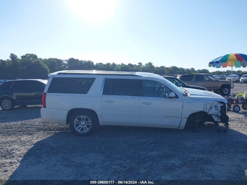 2015 Chevrolet Suburban 1500 Lt VIN: 1GNSCJKC3FR306876 Lot: 39650177