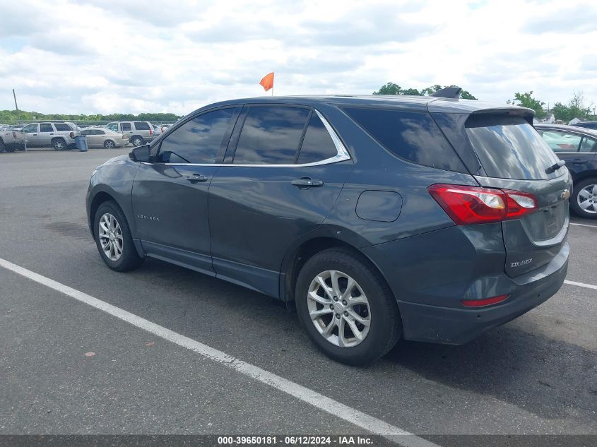 2018 Chevrolet Equinox Lt VIN: 2GNAXSEV3J6212746 Lot: 39650181