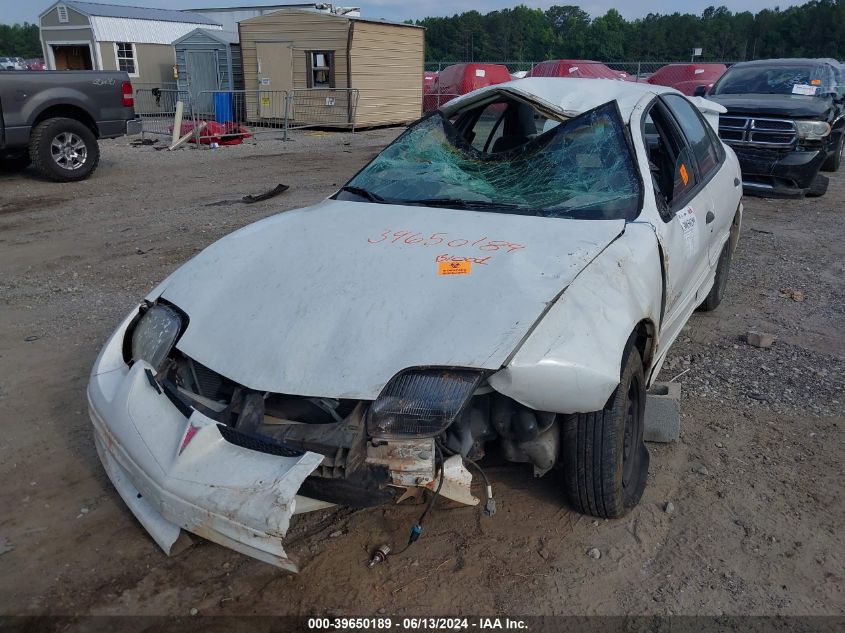 2000 Pontiac Sunfire Se VIN: 1G2JB5240Y7331857 Lot: 39650189