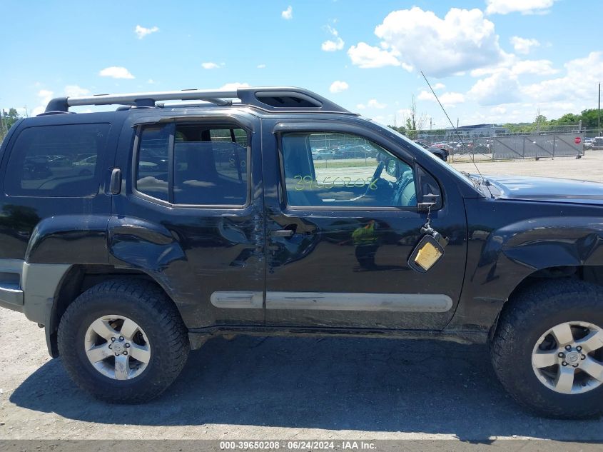 2011 Nissan Xterra S VIN: 5N1AN0NW5BC513602 Lot: 39650208