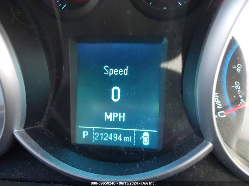 2012 Chevrolet Cruze Lt VIN: 1G1PE5SC0C7101015 Lot: 39650246