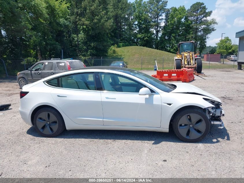 2020 Tesla Model 3 Standard Range Plus Rear-Wheel Drive/Standard Range Rear-Wheel Drive VIN: 5YJ3E1EA4LF785909 Lot: 39650251