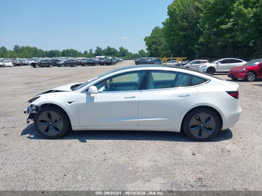 2020 Tesla Model 3 Standard Range Plus Rear-Wheel Drive/Standard Range Rear-Wheel Drive VIN: 5YJ3E1EA4LF785909 Lot: 39650251