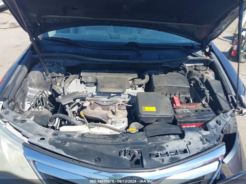 2012 Toyota Camry Le VIN: 4T4BF1FK4CR185500 Lot: 39650278