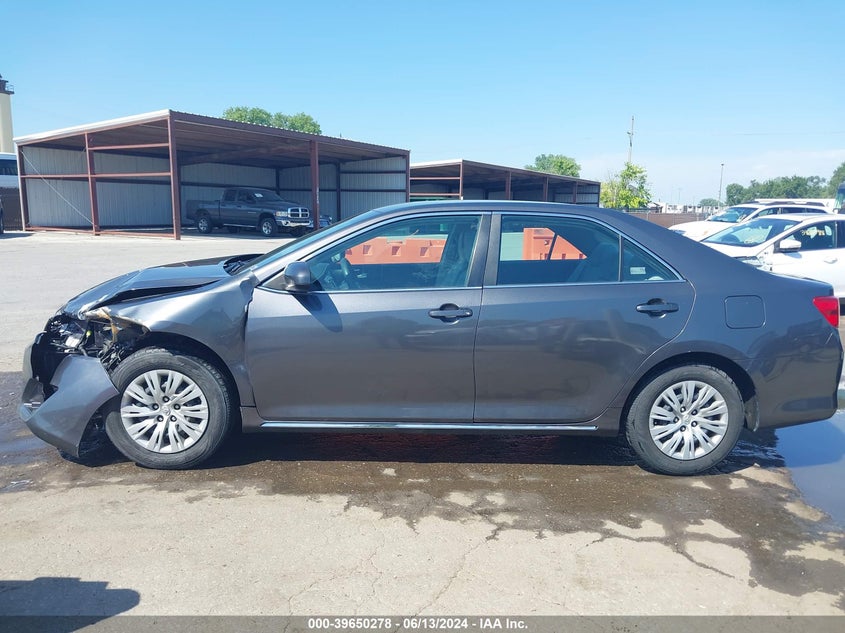 2012 Toyota Camry Le VIN: 4T4BF1FK4CR185500 Lot: 39650278