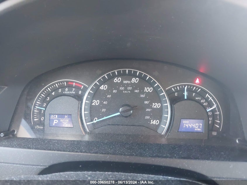 2012 Toyota Camry Le VIN: 4T4BF1FK4CR185500 Lot: 39650278