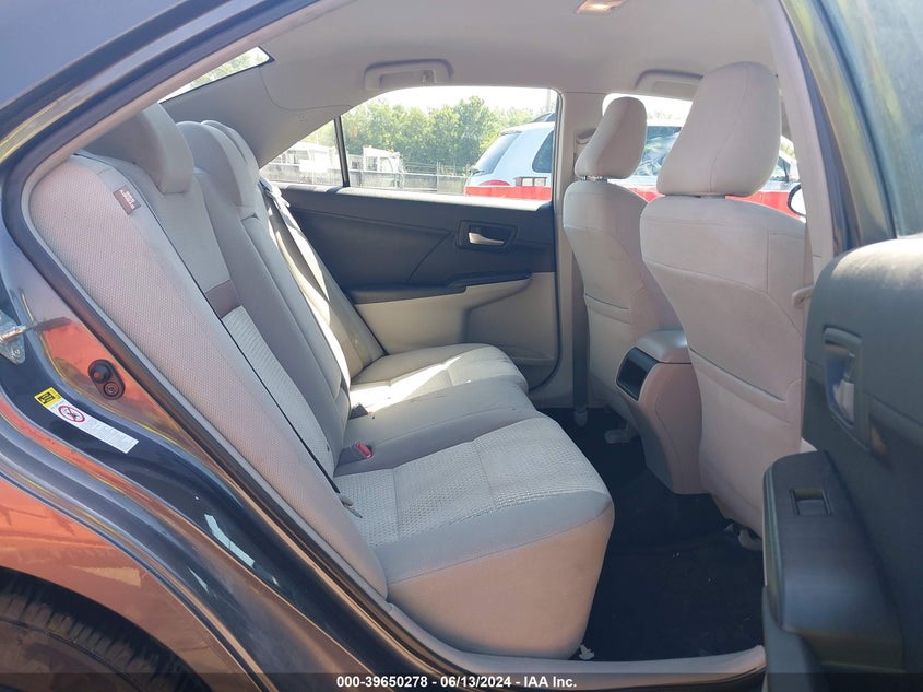 2012 Toyota Camry Le VIN: 4T4BF1FK4CR185500 Lot: 39650278