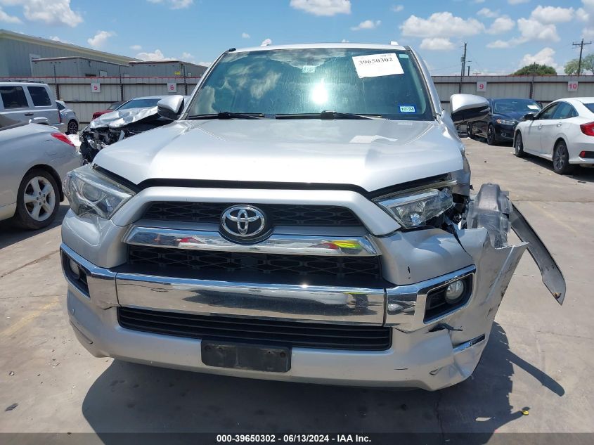 2016 Toyota 4Runner Limited VIN: JTEZU5JR1G5111753 Lot: 39650302