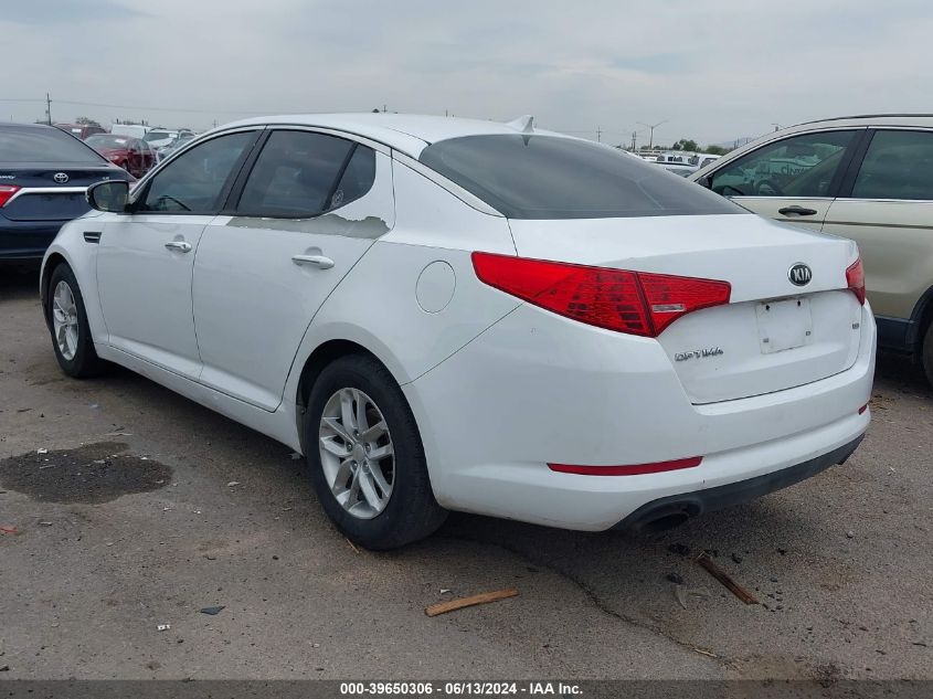 2013 Kia Optima Lx VIN: 5XXGM4A71DG094948 Lot: 39650306