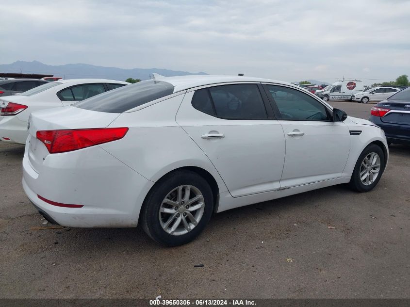 2013 Kia Optima Lx VIN: 5XXGM4A71DG094948 Lot: 39650306