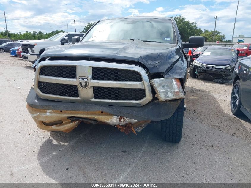2017 Ram 1500 Tradesman Quad Cab 4X4 6'4 Box VIN: 1C6RR7FT8HS512247 Lot: 39650317