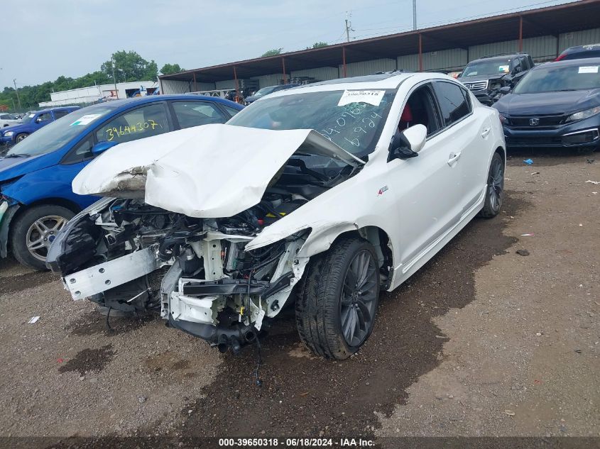 2022 Acura Ilx VIN: 19UDE2F87NA005453 Lot: 39650318