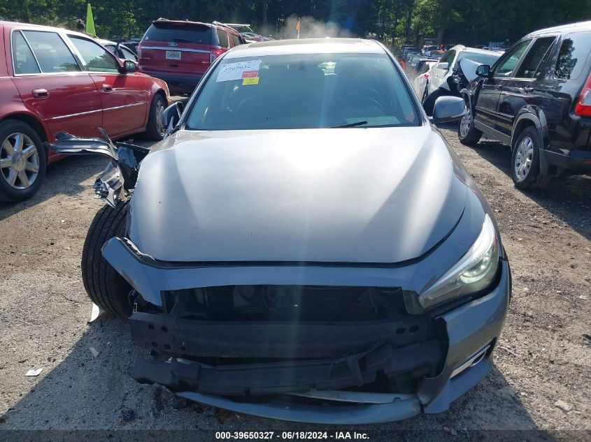 2014 Infiniti Q50 Premium VIN: JN1BV7AP9EM681048 Lot: 39650327