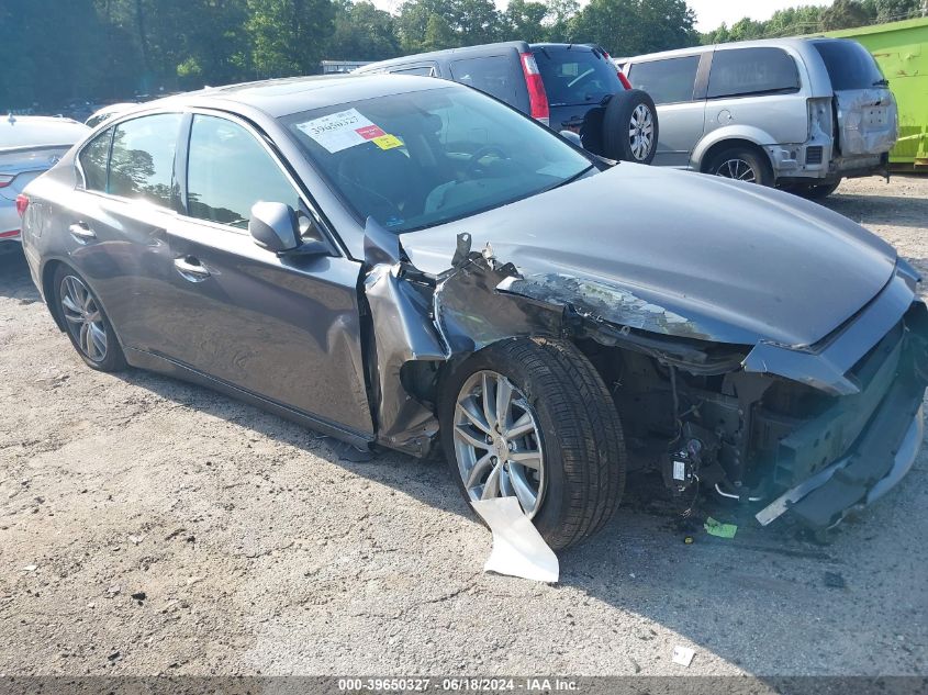 2014 Infiniti Q50 Premium VIN: JN1BV7AP9EM681048 Lot: 39650327