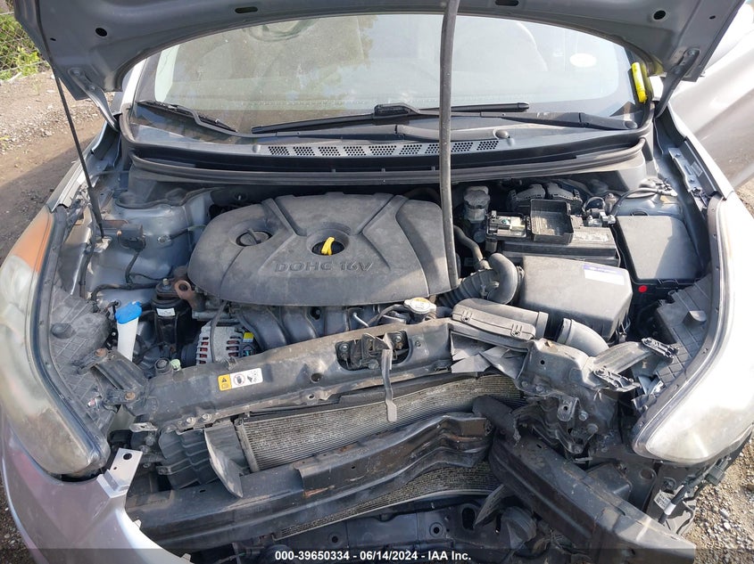 2013 Hyundai Elantra Gls VIN: KMHDH4AE1DU918670 Lot: 39650334