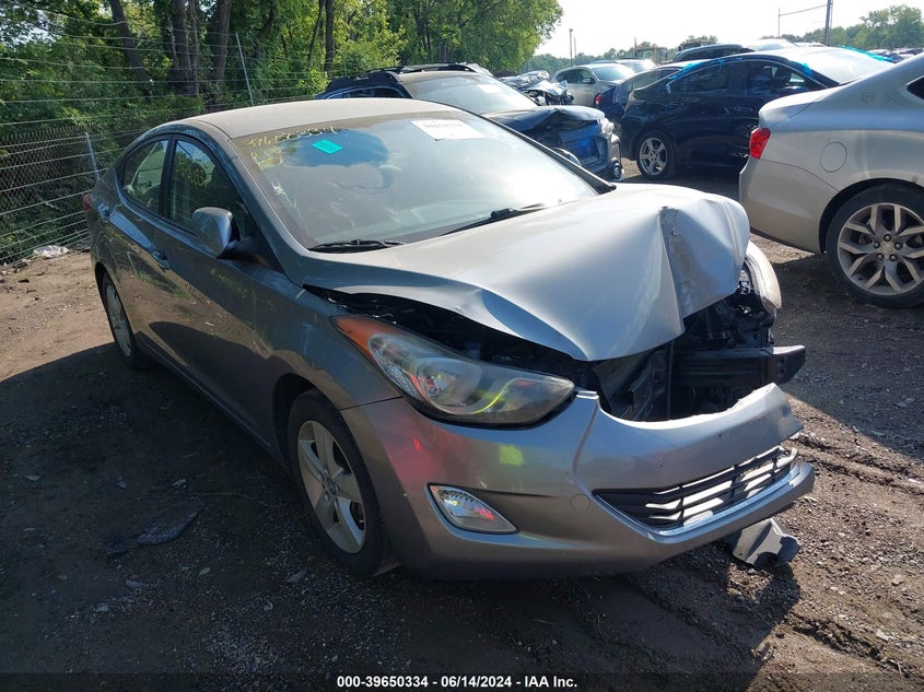 2013 Hyundai Elantra Gls VIN: KMHDH4AE1DU918670 Lot: 39650334