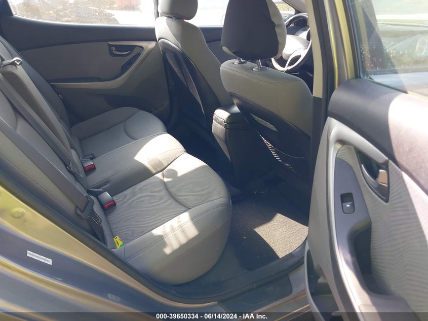 2013 Hyundai Elantra Gls VIN: KMHDH4AE1DU918670 Lot: 39650334