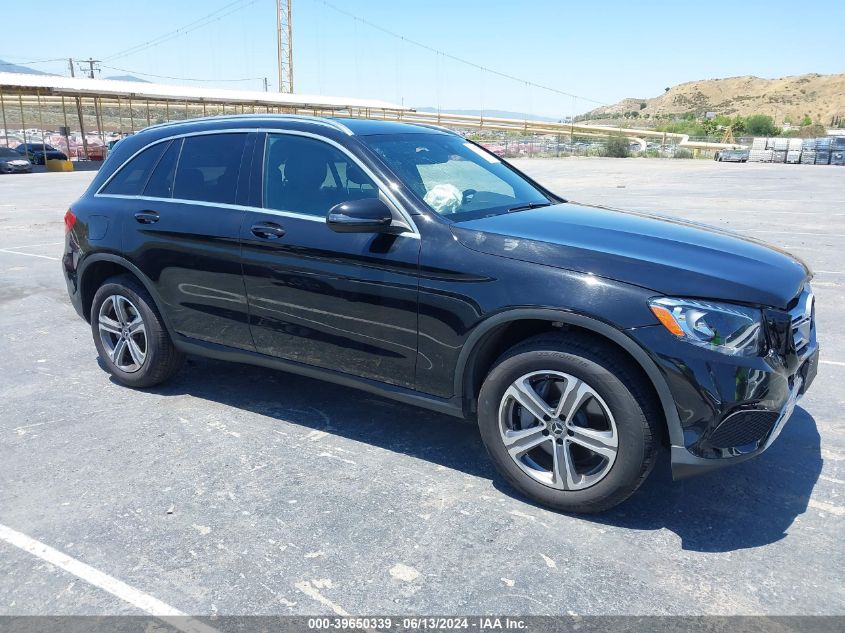 2019 Mercedes-Benz Glc 300 VIN: WDC0G4JB4KF614823 Lot: 39650339