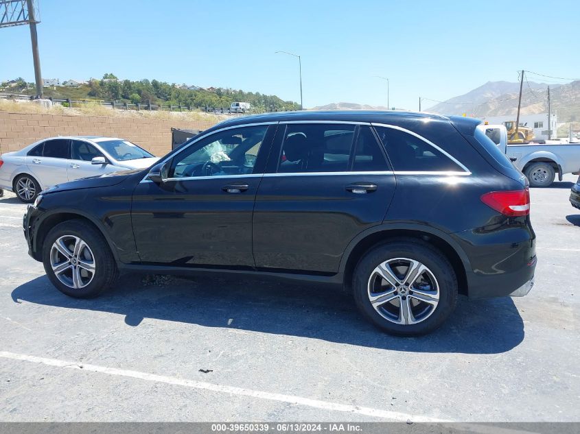 2019 Mercedes-Benz Glc 300 VIN: WDC0G4JB4KF614823 Lot: 39650339