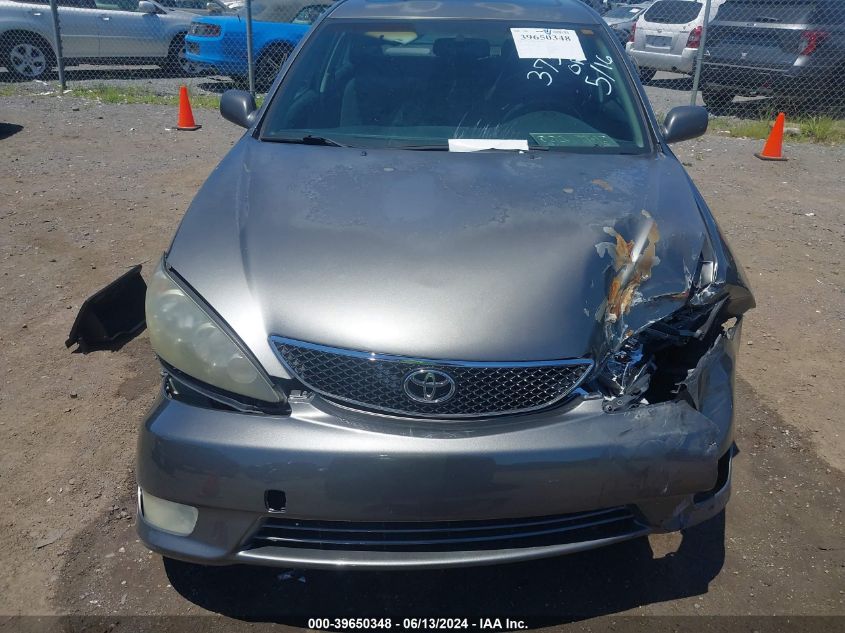 2005 Toyota Camry Se VIN: 4T1BE32K75U561995 Lot: 39650348