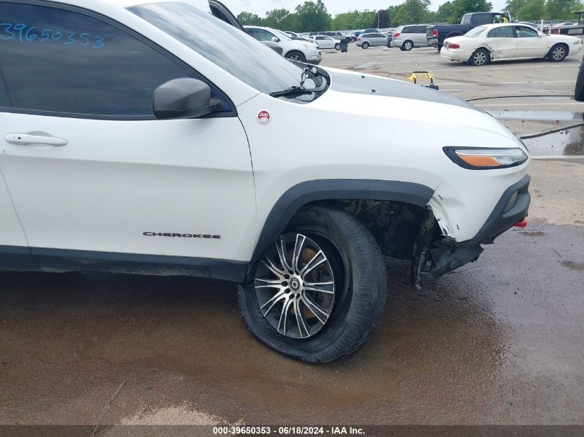 2016 Jeep Cherokee Trailhawk VIN: 1C4PJMBS6GW251582 Lot: 39650353