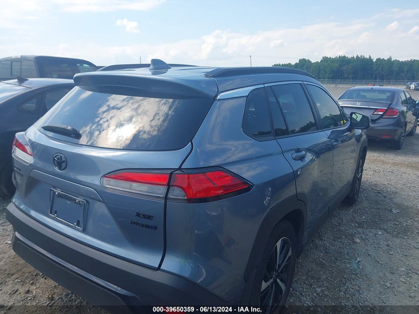 2023 Toyota Corolla Cross Hybrid Xse VIN: 7MUFBABG1PV009257 Lot: 39650359