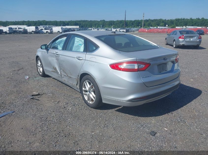 2016 Ford Fusion Se VIN: 3FA6P0H72GR34577 Lot: 39650374