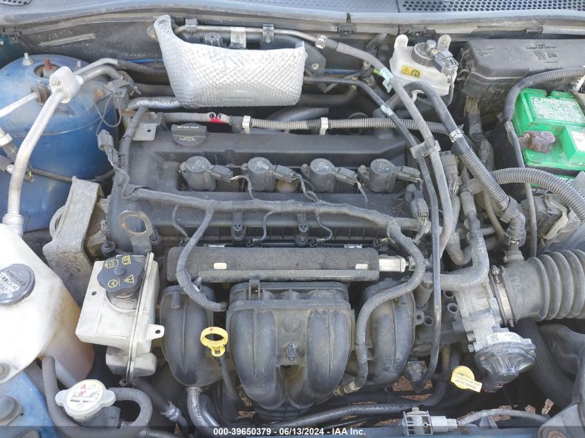 2010 Ford Focus Se VIN: 1FAHP3FN0AW222139 Lot: 39650379