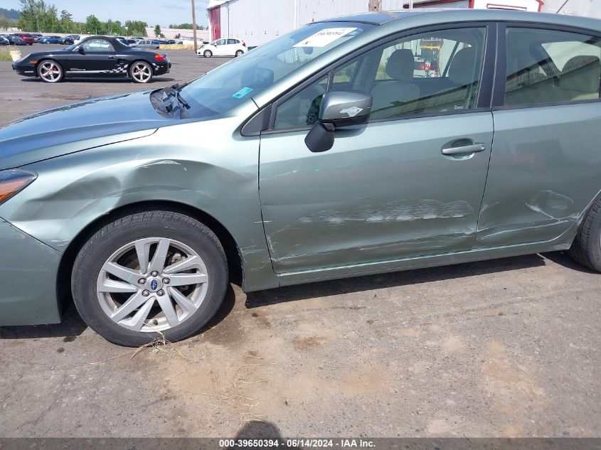 2016 Subaru Impreza 2.0I Premium VIN: JF1GPAB64GH350170 Lot: 39650394