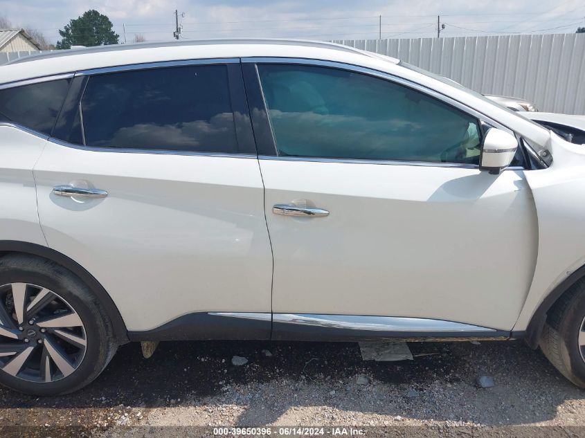 2023 Nissan Murano Platinum Fwd VIN: 5N1AZ2DJXPC100751 Lot: 39650396