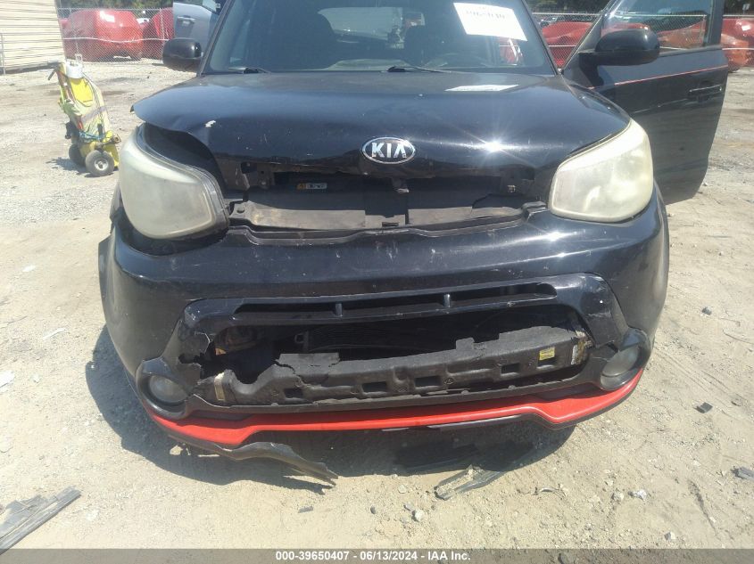 2015 Kia Soul + VIN: KNDJP3A56F7778136 Lot: 39650407