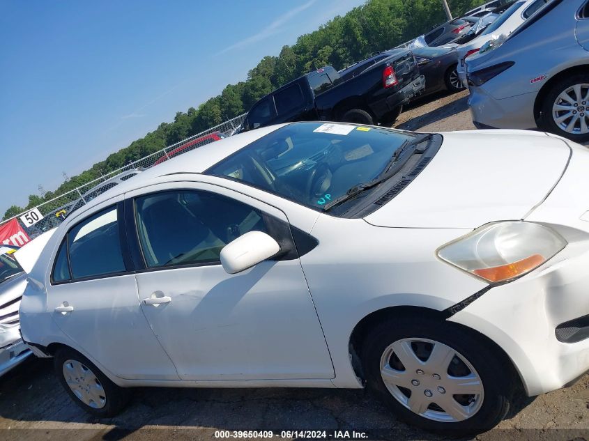 2010 Toyota Yaris VIN: JTDBT4K38A1369747 Lot: 39650409