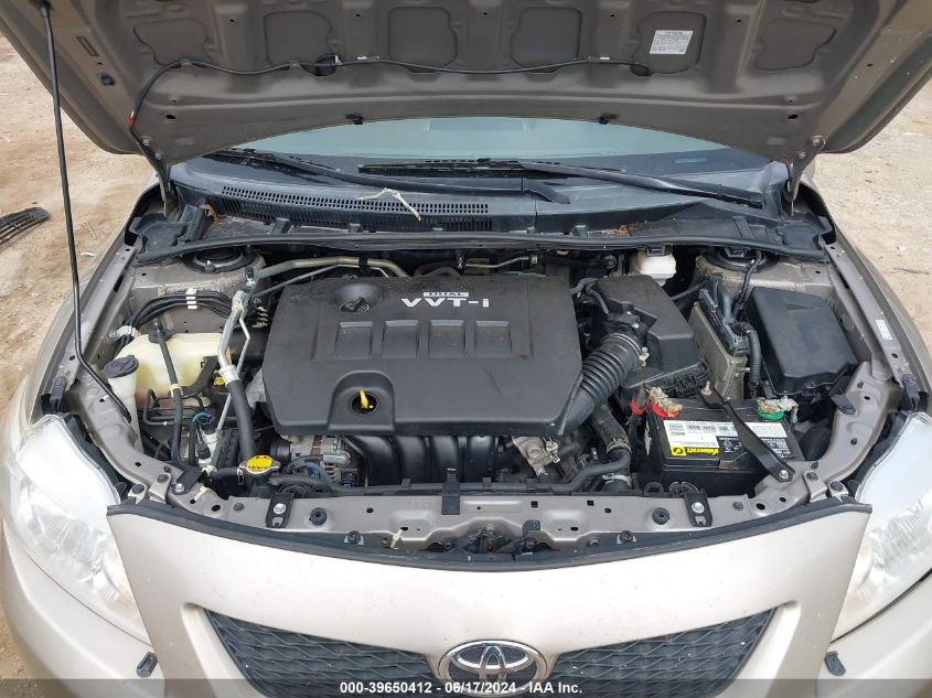 2010 Toyota Corolla Le VIN: 1NXBU4EE3AZ314014 Lot: 39650412