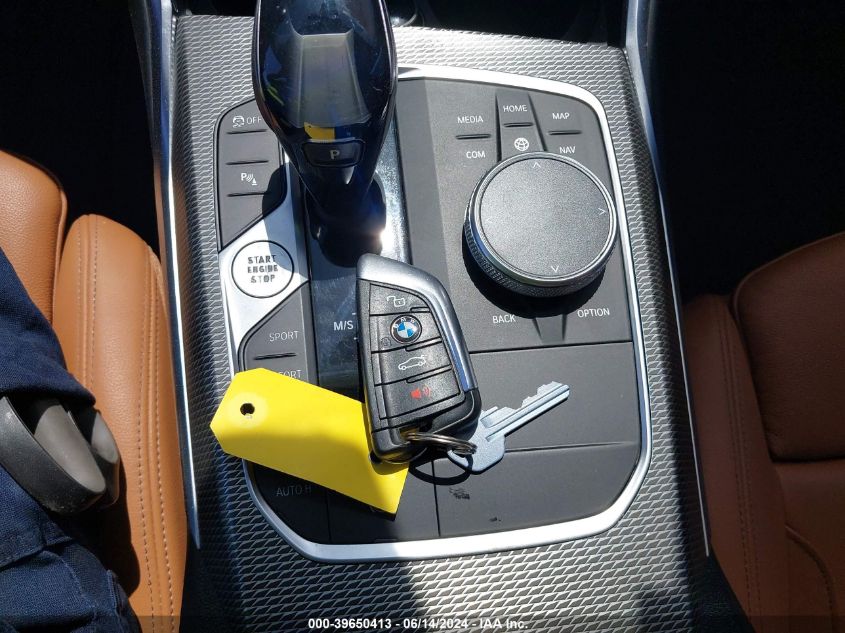 2021 BMW 3 Series M340I VIN: 3MW5U7J08M8B93976 Lot: 39650413