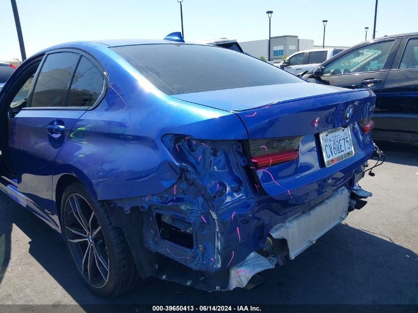 2021 BMW 3 Series M340I VIN: 3MW5U7J08M8B93976 Lot: 39650413