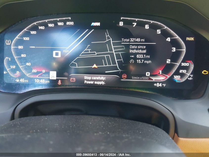 2021 BMW 3 Series M340I VIN: 3MW5U7J08M8B93976 Lot: 39650413