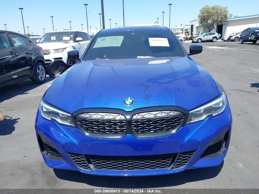 2021 BMW 3 Series M340I VIN: 3MW5U7J08M8B93976 Lot: 39650413