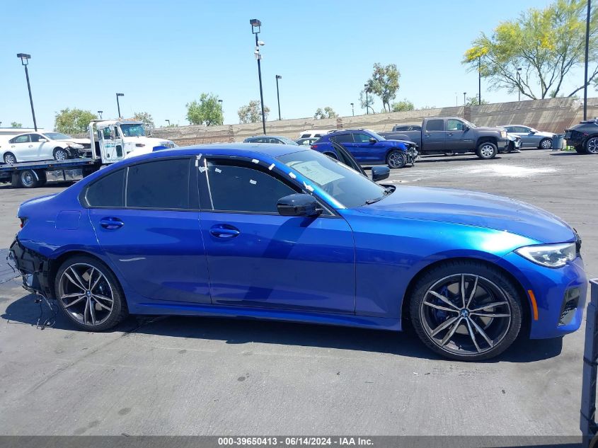 2021 BMW 3 Series M340I VIN: 3MW5U7J08M8B93976 Lot: 39650413