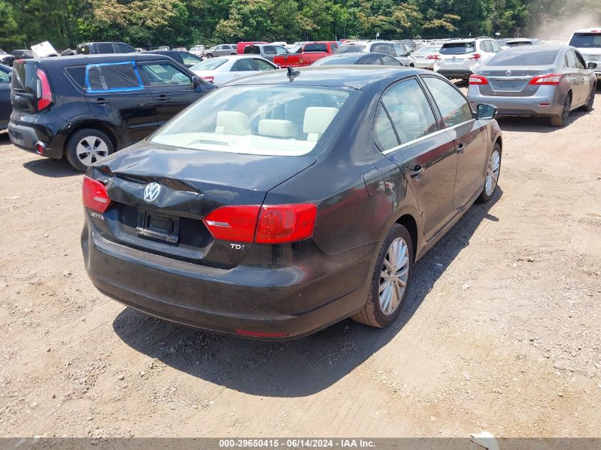 2014 Volkswagen Jetta 2.0L Tdi/2.0L Tdi Value Edition VIN: 3VWLL7AJ3EM426965 Lot: 39650415