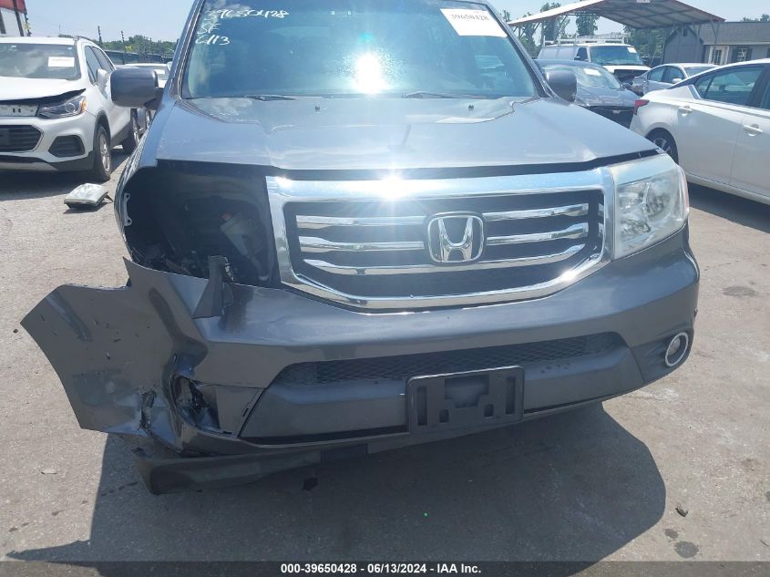 2012 Honda Pilot Touring VIN: 5FNYF3H91CB034749 Lot: 39650428