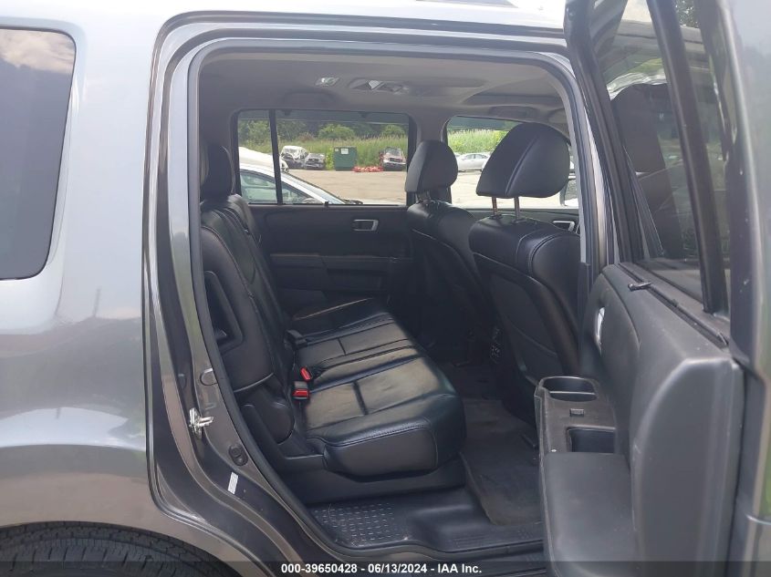 2012 Honda Pilot Touring VIN: 5FNYF3H91CB034749 Lot: 39650428