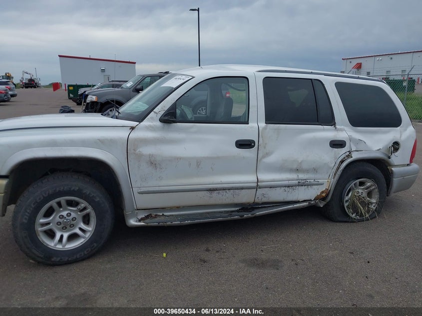 2003 Dodge Durango Slt Plus VIN: 1D4HS58N33F568497 Lot: 39650434